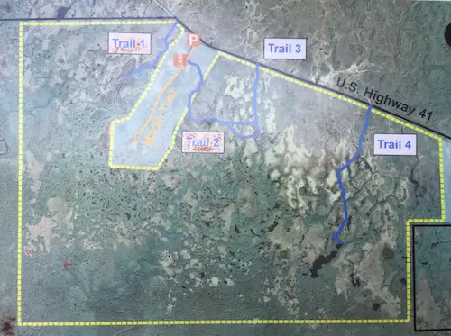 Marsh Trail Map