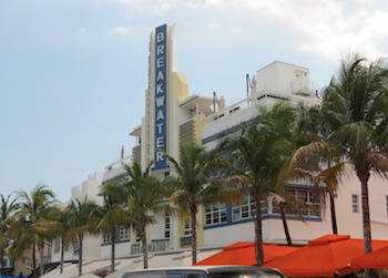Art Deco District Buildings: Ocean Drive South of 10th