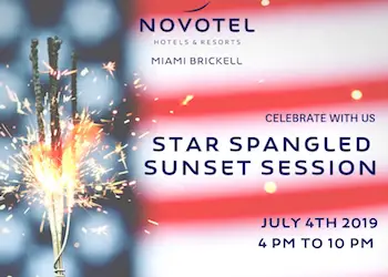 4th of July at Novote Brickell 4th of July at Novote Brickell