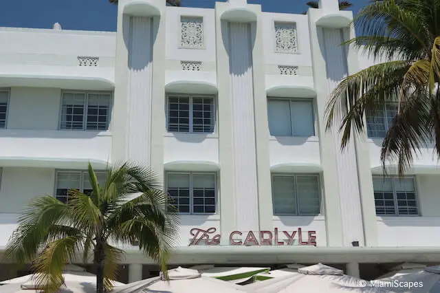 Miami Art Deco District The Carlyle