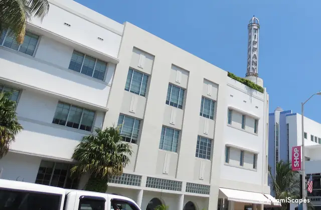 Miami Art Deco Finial Spire at The Hotel