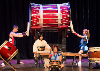 Drummers at Asian Culture Festival Drummers at Asian Culture Festival