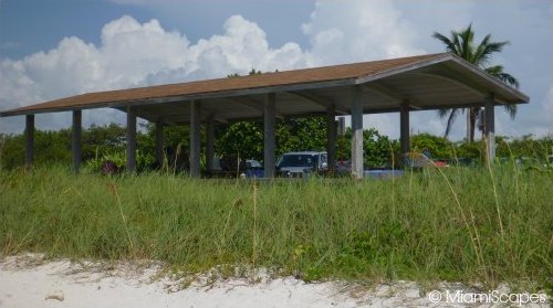 Picnic Tables and Pavillions at Bahia Honda