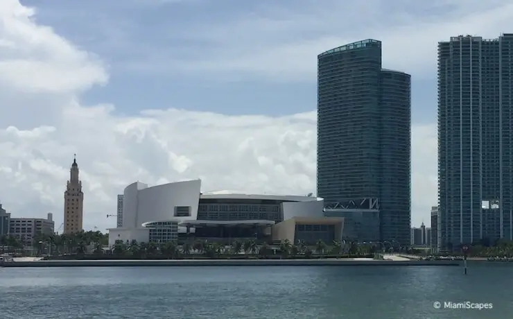 From Biscayne Bay Cruise:  AmericanAirlines Arena