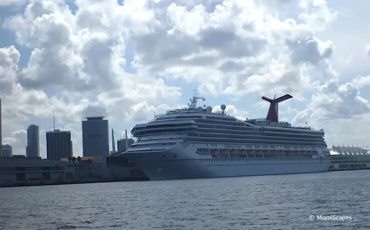 From Biscayne Bay Cruise: Port of Miami