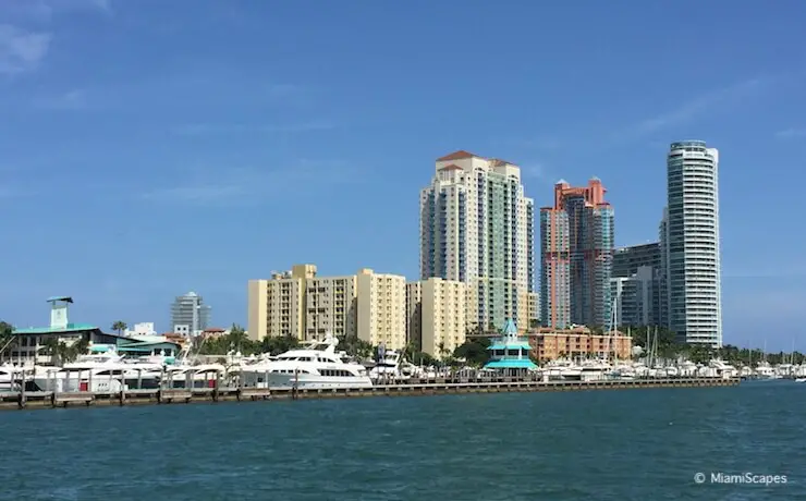 Biscayne Bay Cruise views of South Beach