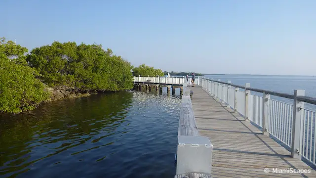 Boardwalks at Biscayne National Park Visitor Center