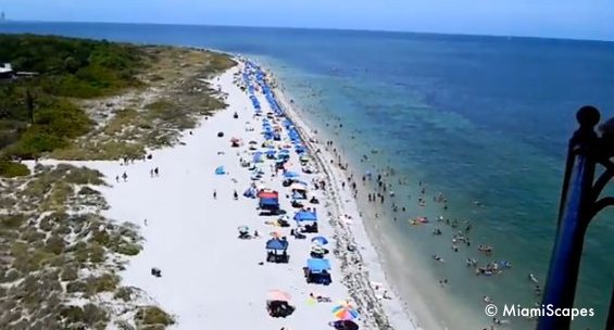 Views from the Cape Florida Lighthouse