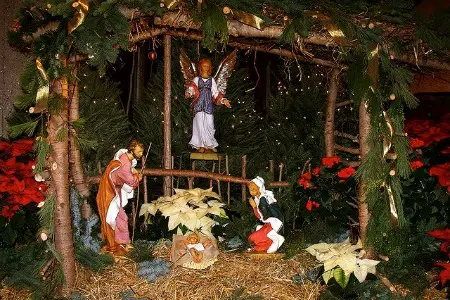 Christmas Mass Nativity Scene