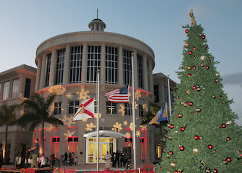 Christmas Tree Lighting Doral