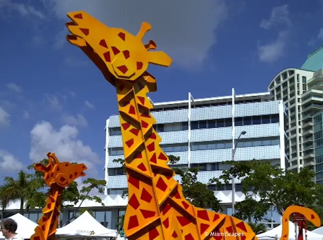 Sculptures at Coconut Grove Art Festival Sculptures at Coconut Grove Art Festival