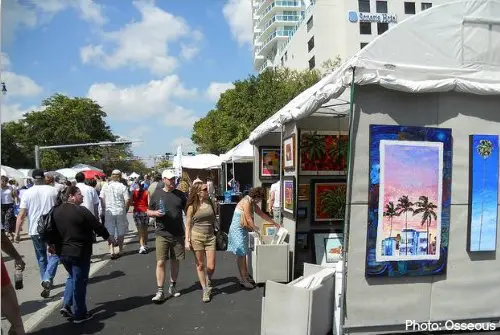 Coconut Grove Arts Festival Art Tents