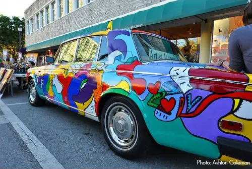 Coconut Grove Arts Festival A Car is the Canvas