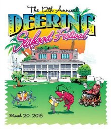 Deering Estate Seafood Festival Poster