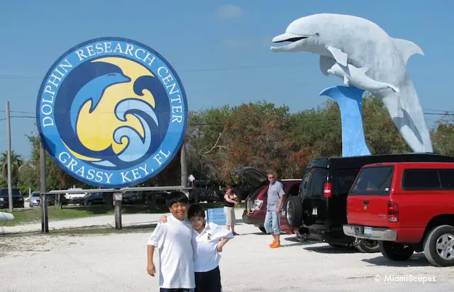 Entrance at the Dolphin Research Center