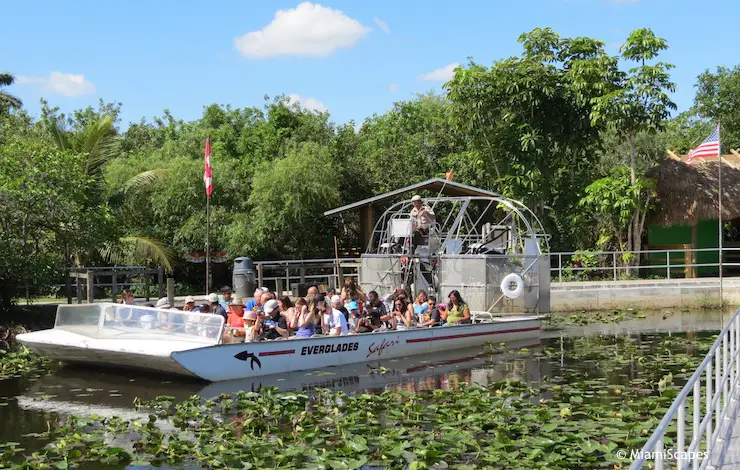 Everglades Airboat Tours near Miami