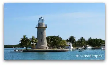 The lighthouse at Boca Chita Key, Biscayne National Park