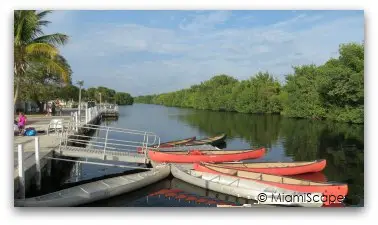 Marina and Canoe Rentals at Flamingo