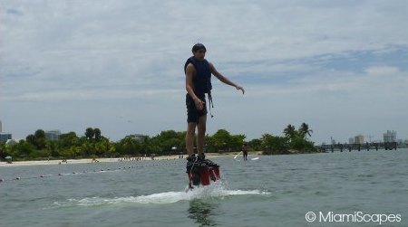 Flyboarding beginner session: off the water Flyboarding beginner session: off the water