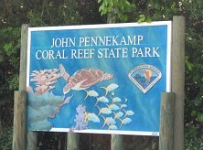 John Pnennekamp State Park Entrance
