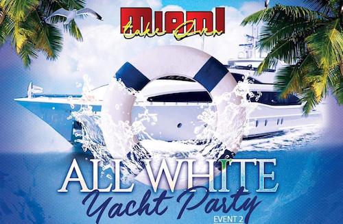 Labor Day All White Yacht Party Cruise