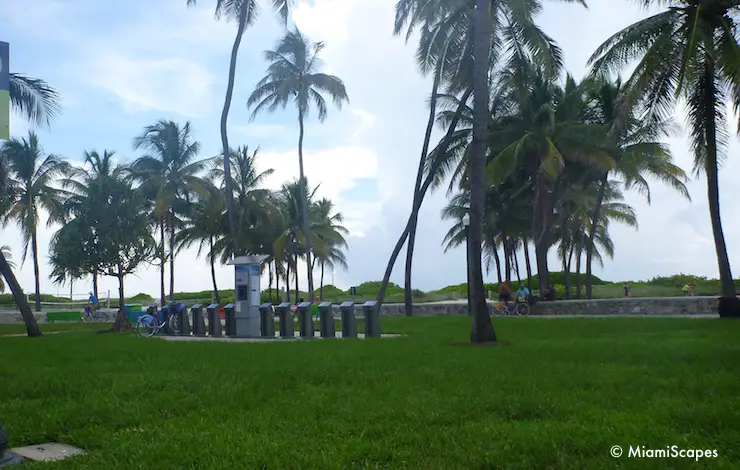 Bike Rentals at Lummus Park