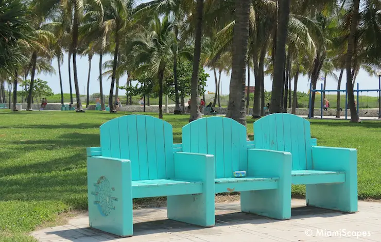 Lummus Park Benches