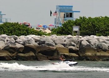 Jet Skiing at Bal Harbour Beach Jet Skiing at Bal Harbour Beach