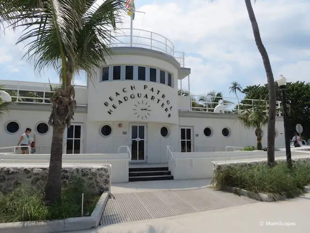 Miami Art Deco District MB Patrol Headquarters