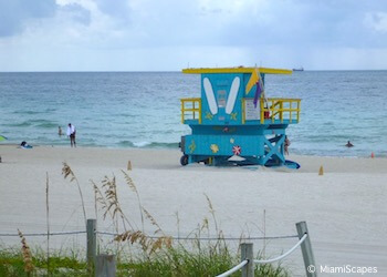 Miami Beaches: South Beach and 1 St Lifeguard Tower