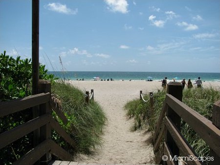The Miami Beach Boardwalk