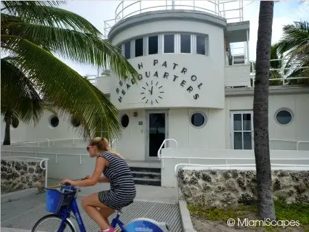 Miami Beach Patrol Headquarters from the Miami Beach Walk