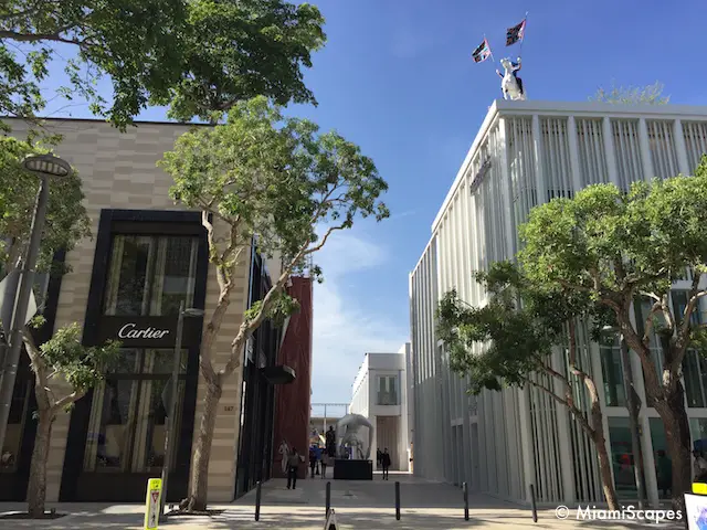 Hermes and Cartier Stores  at Miami Design District