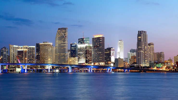 Downtown Miami Hotels Nightviews