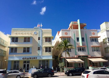 Miami Art Deco Hotels in Ocean Drive