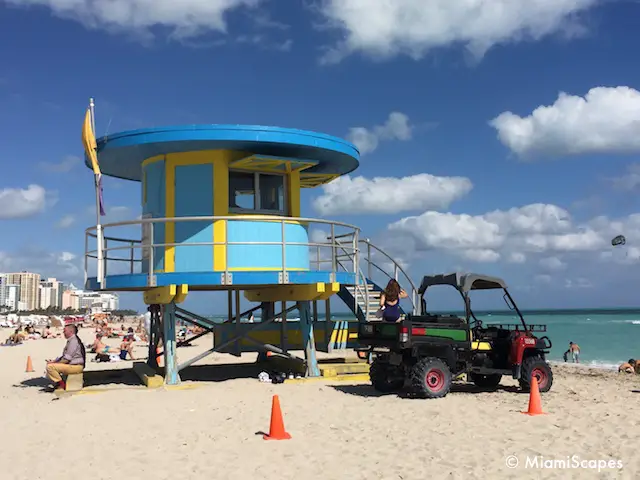 Lifeguard Tower on Lincoln Road