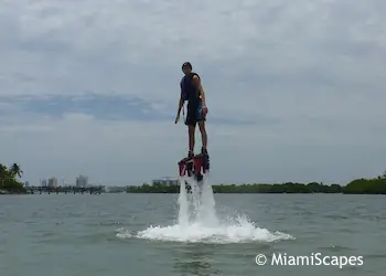 Flyboarding at Oleta River State Park