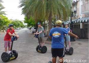 Riding Segways through South Beach