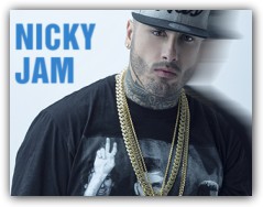Nicky Jam the Fenix tour in South Florida in March 2016