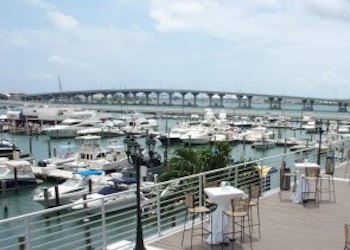 Biscayne Bay views from Double Tree by Hilton