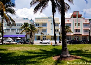 Ocean Drive The Pastel Trio: The Penguin, The Crescent, The McAlpin