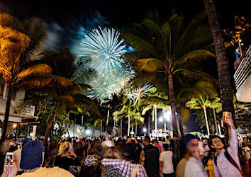 4th of July Fireworks in South Beach