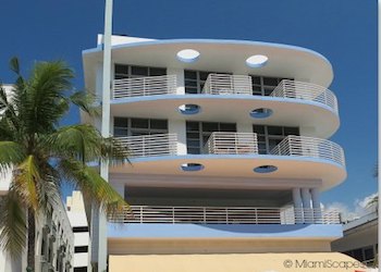 Ocean Drive Congress Suites corner building