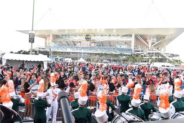 Hard Rock Stadium  Orange Bowl Fan Fest