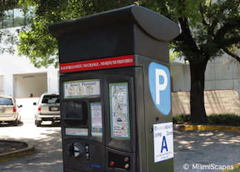 Parking payment at the lots