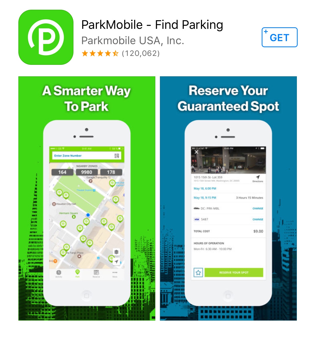 Parking App: ParkMobile