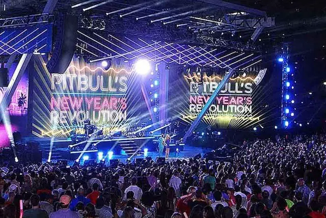 Pitbull's New Year Revolution at Bayfront Park Miami