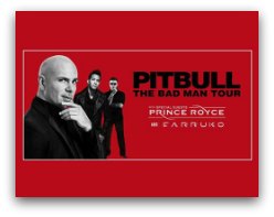 Pitbull The Bad Man Tour in Miami