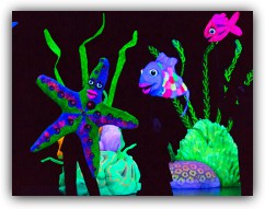 Rainbow Fish on Stage Rainbow Fish on Stage
