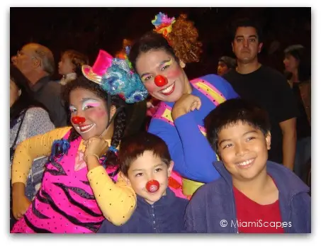 Ringling Bros Circus Miami Pre Show with Clowns